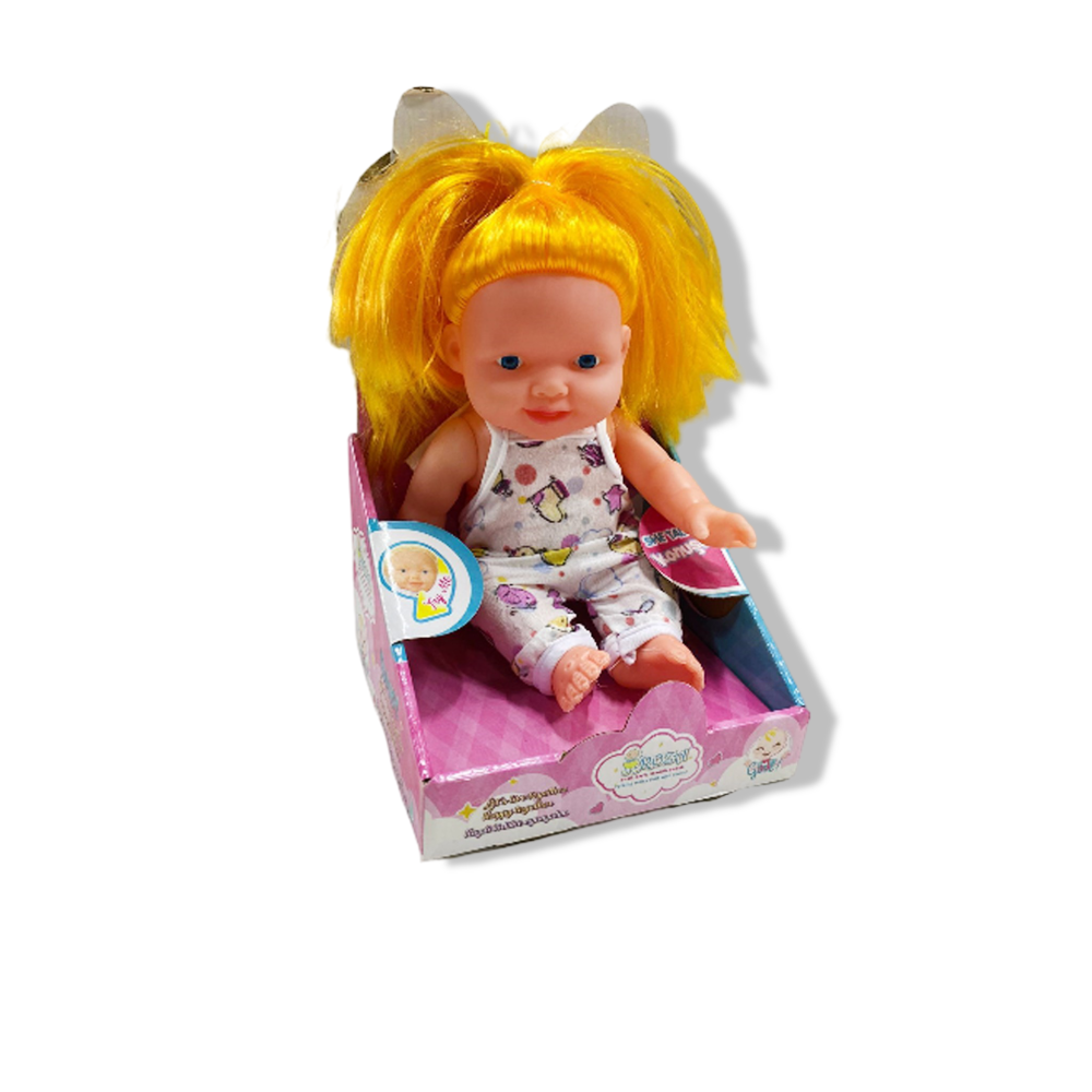 Roza GL100453 Sesli Şaçlı Tekli Standlı Bebek Roza GL100453 Sesli Şaçlı Tekli Standlı Bebek