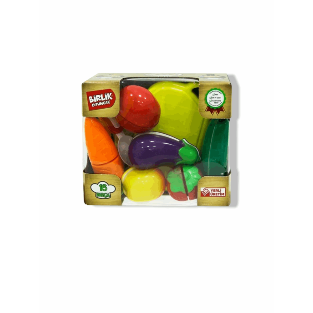 Kutulu Kesilebilen KTL1A Meyve-Sebze 16pcs Kutulu Kesilebilen KTL1A Meyve-Sebze 16pcs