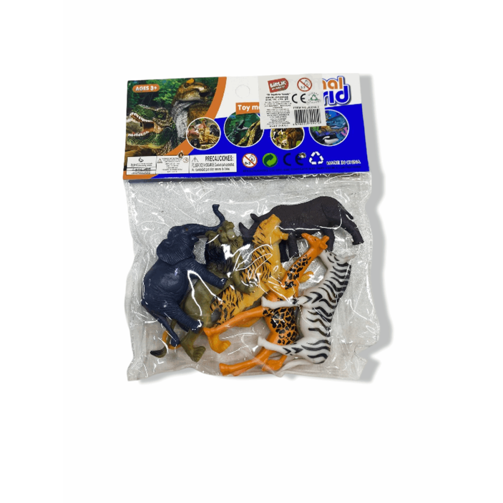Pvc 6lı HJ3662 Orta Boy Hayvanlar Pvc 6lı HJ3662 Orta Boy Hayvanlar