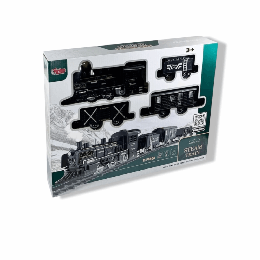 Vardem 1603C Tren Işıklı ve Buhar Çıkartan 15 Pcs