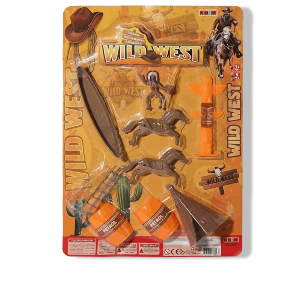 Kartela NZM423 Büyük Vahşi Batı Set