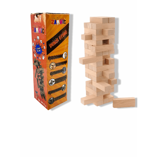 Lüks 7753 Ahşap Denge Oyunu Jenga