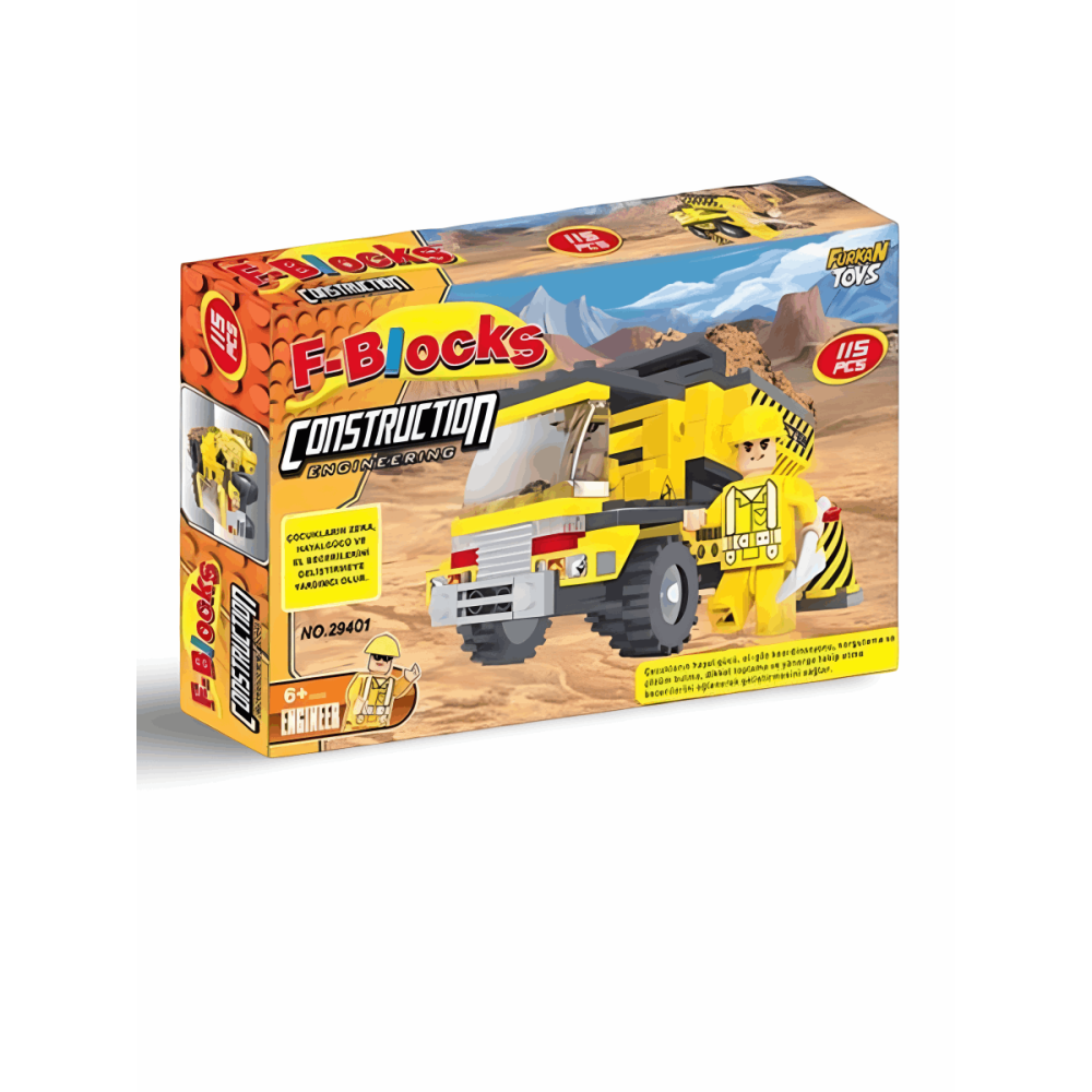 F-Blocks FR37982 İnşaat Serisi 115pcs F-Blocks FR37982 İnşaat Serisi 115pcs