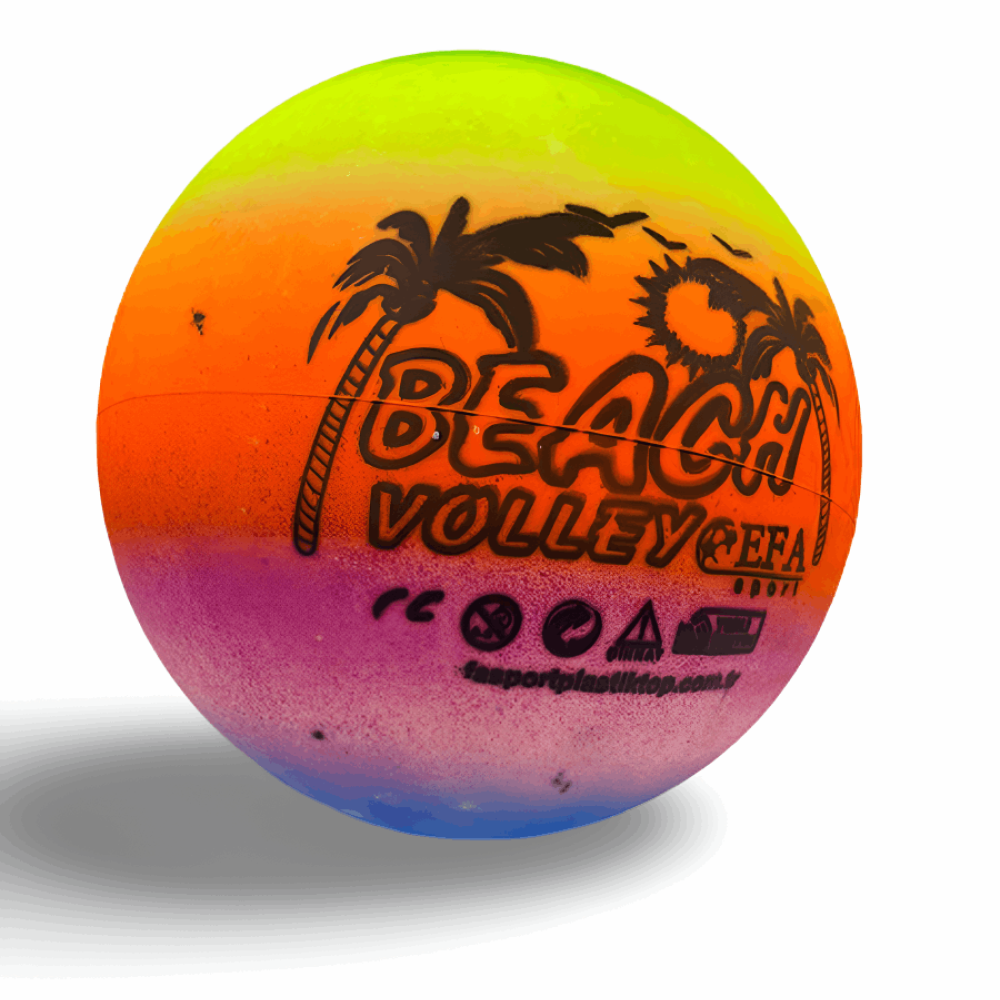 Plastik Top 180gr Gökkuşağı Deniz Topu E