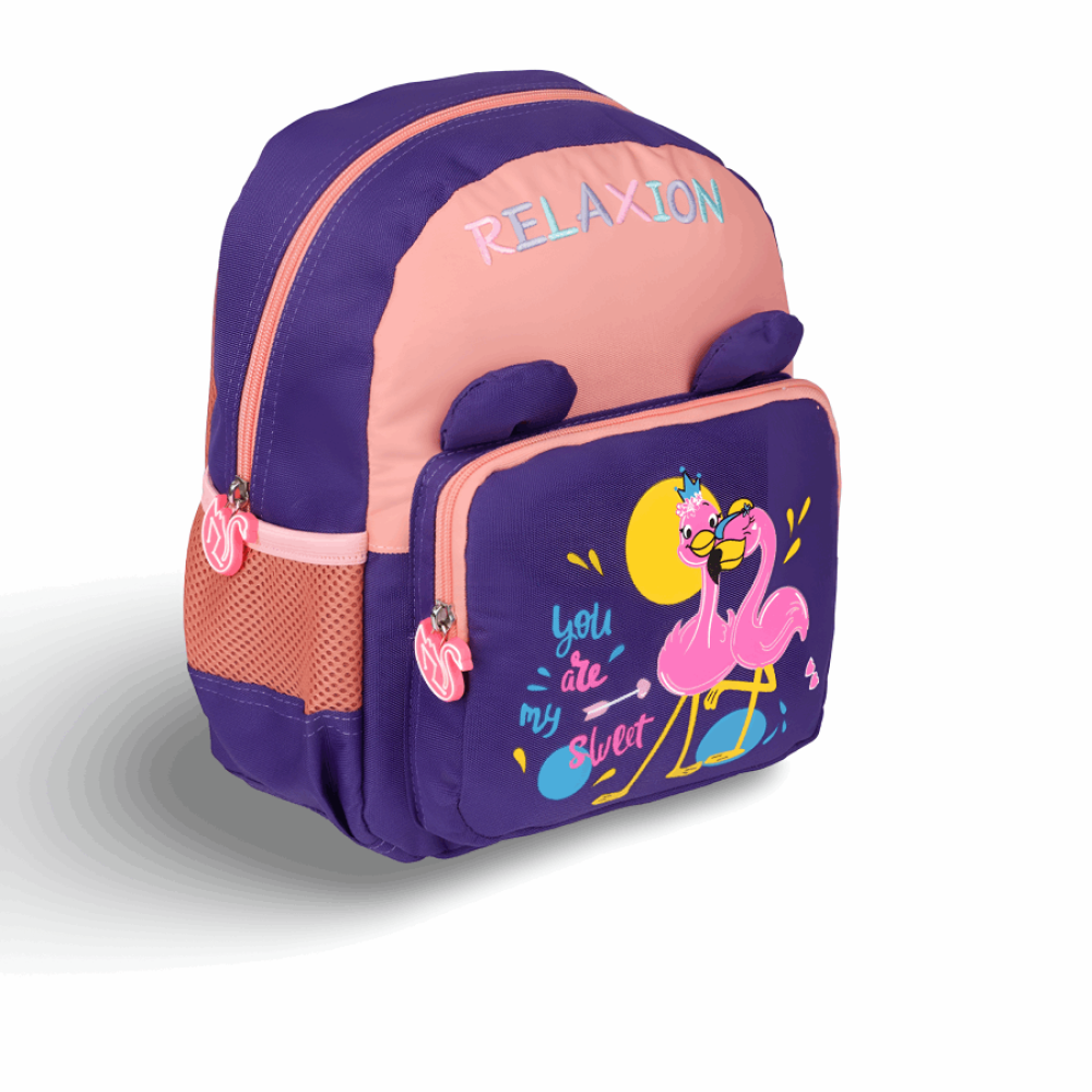 Okul Çantası 4040 Lüks Anaokulu Kulaklı Kız