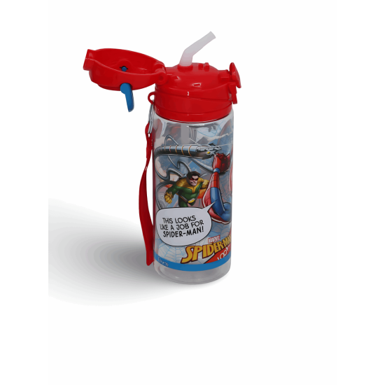 Matara 42532 Spiderman Baskılı 500ml Pipetli