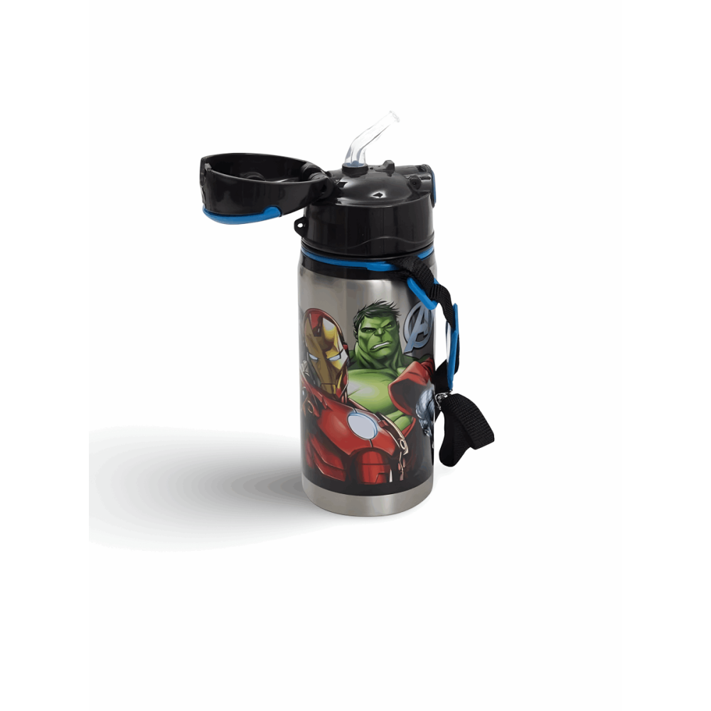 Matara 42088 Çelik Avengers Karakter 500ml Pipetli Matara 42088 Çelik Avengers Karakter 500ml Pipetli