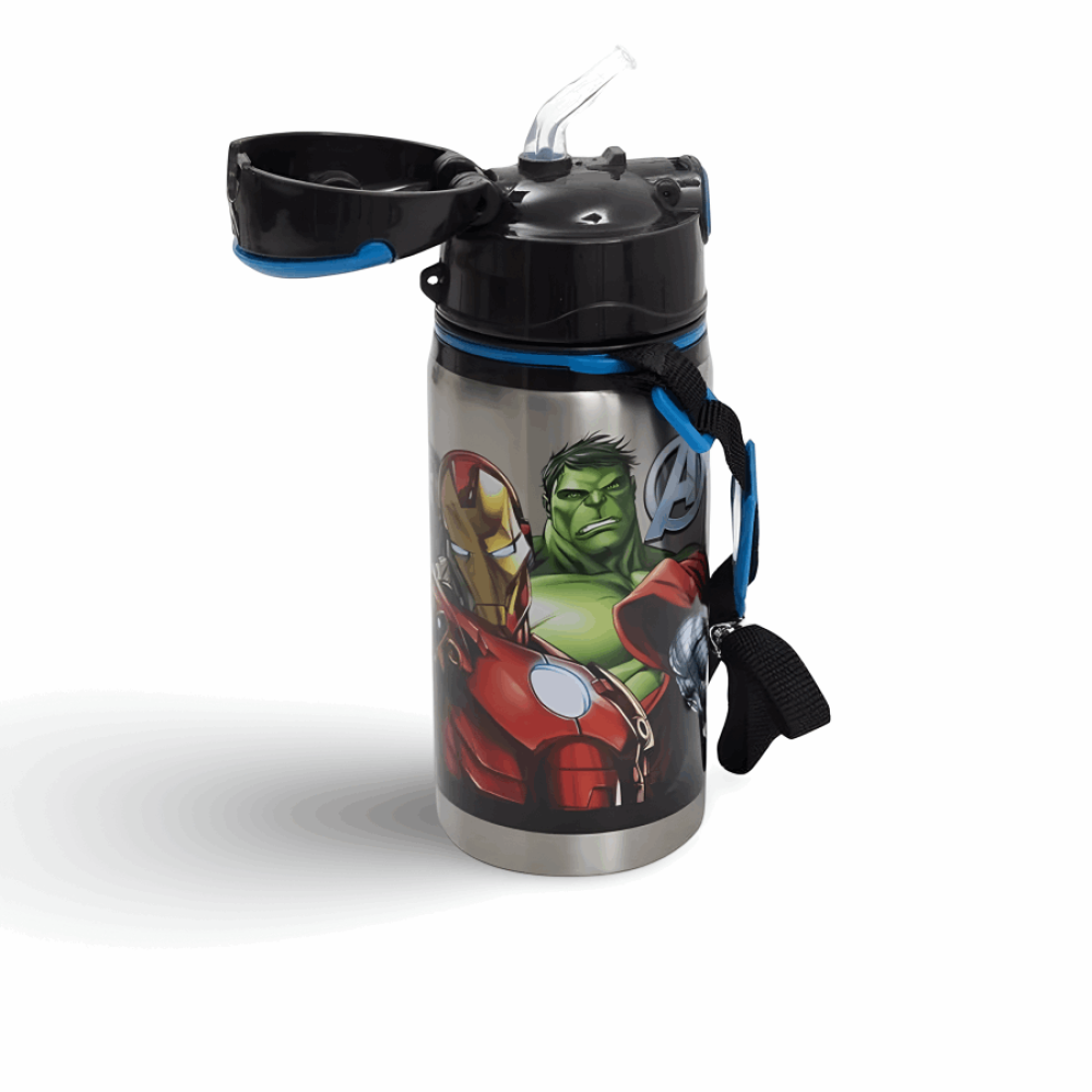 Matara 42088 Çelik Avengers Karakter 500ml Pipetli Matara 42088 Çelik Avengers Karakter 500ml Pipetli