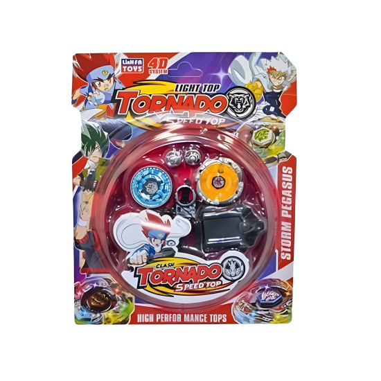 Kartela 3006A Sahalı Tornado Beyblade 2li