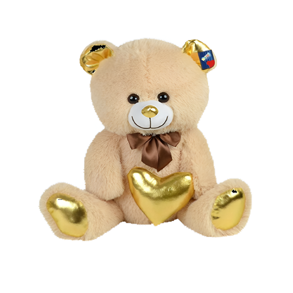 Halley 62501 Peluş 40cm Parlak Kalpli Ayı Halley 62501 Peluş 40cm Parlak Kalpli Ayı
