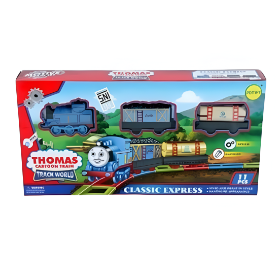 Kutulu 266b-3 Karater Baskılı Tren 11pcs