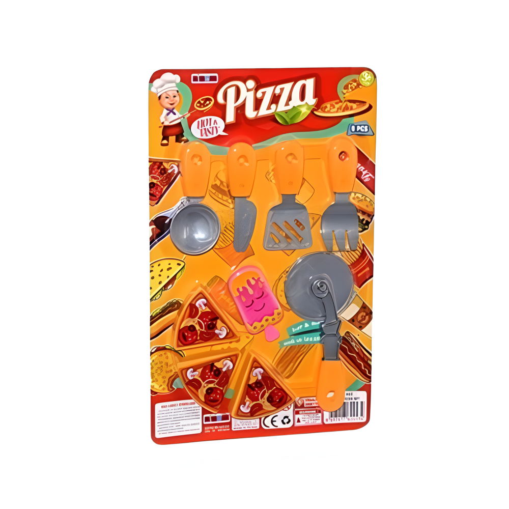 Kartela NZM453 Pizza Oyun Seti 9pcs