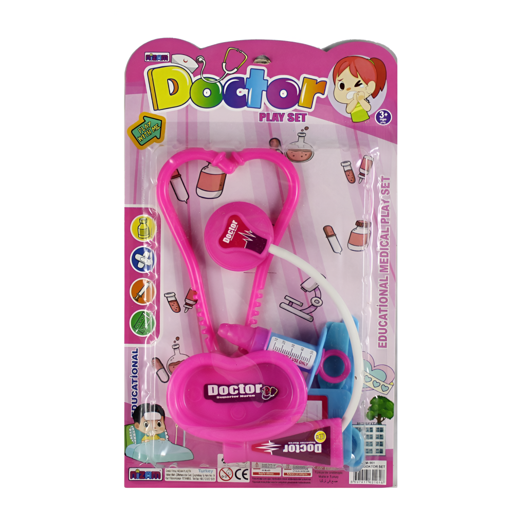 Küçük NZM161 Doktor Set Kartela 7 parça Küçük NZM161 Doktor Set Kartela 7 parça