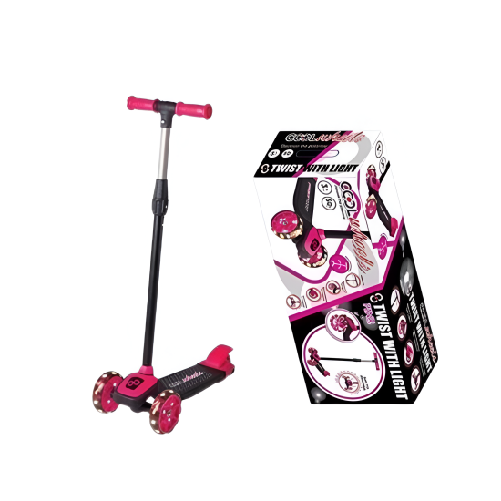 Kampanya Scooter 58048 Twist 3+ Pembe Işıklı