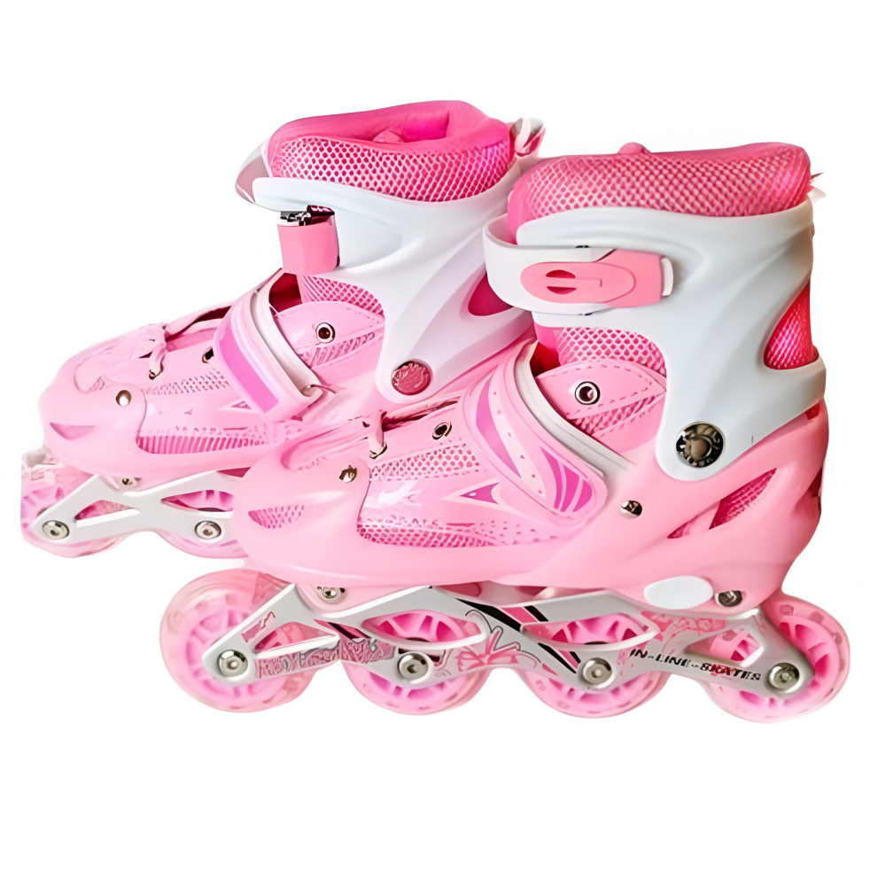 Paten Işıklı Small 30-33 Pembe Silikon