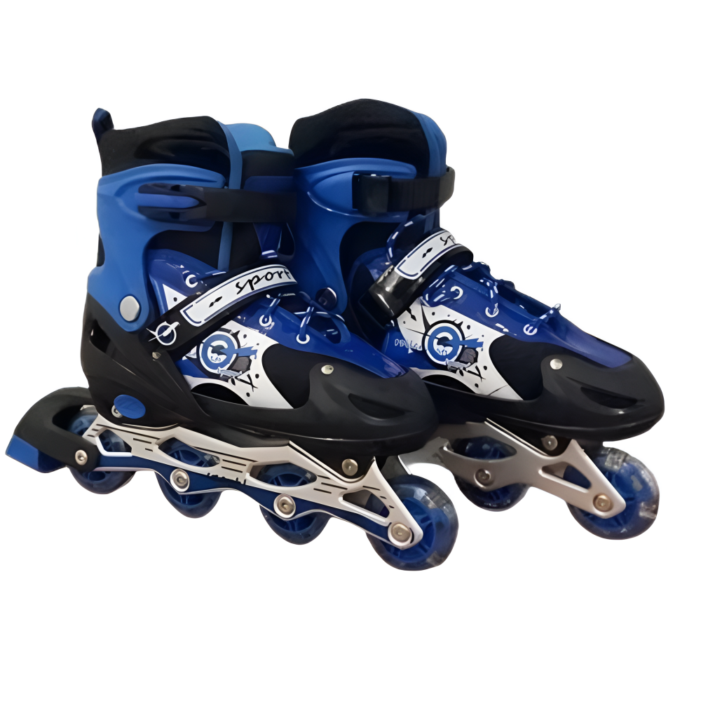 Paten Işıklı Large 38-41 Mavi Silikon