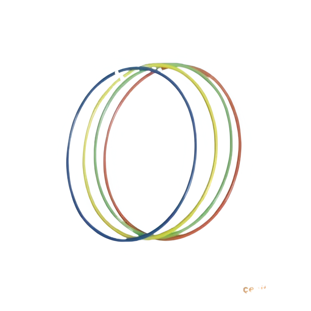 Hulahop Bel Çemberi Şeker Model 10lu