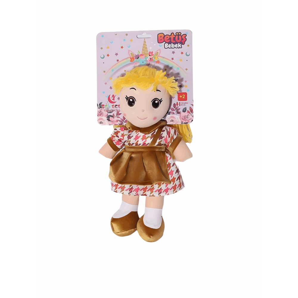 Bez Bebek BT2140 Betüş 40cm Bez Bebek BT2140 Betüş 40cm