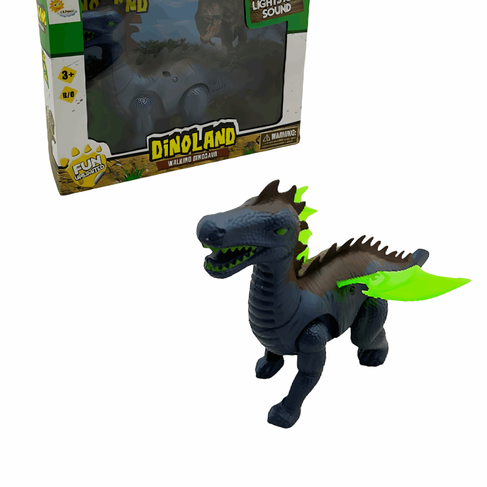 Pilli Işıklı Sesli 6909B Yürüyen Dinazor