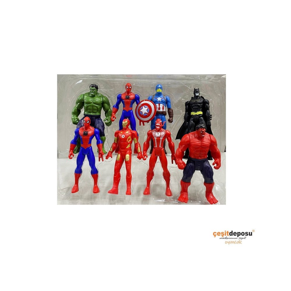 Savaşçı 2156-8 Karakterler Figür 8li Set