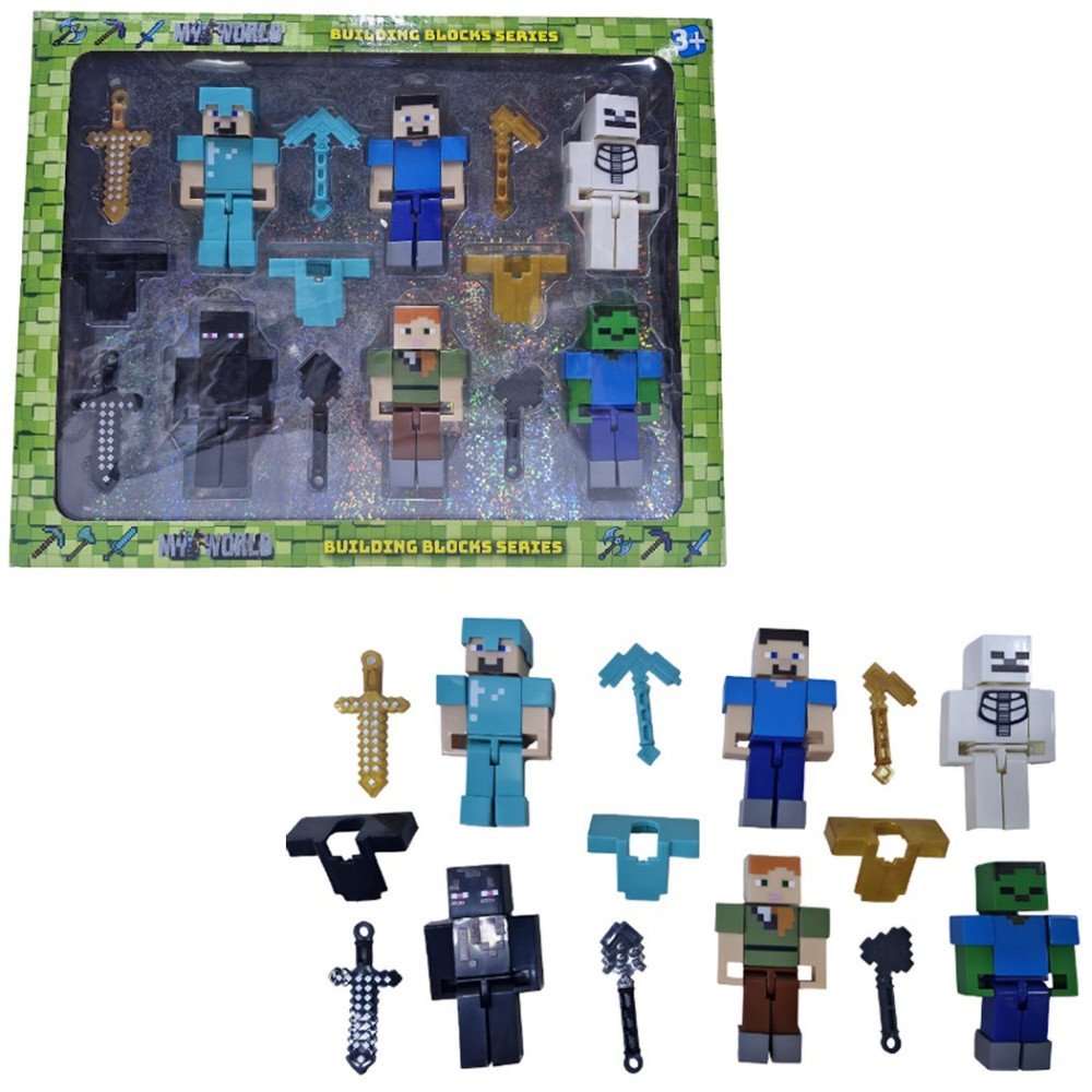 Savaşçı 8982 Minyatür Figür 6lı Set