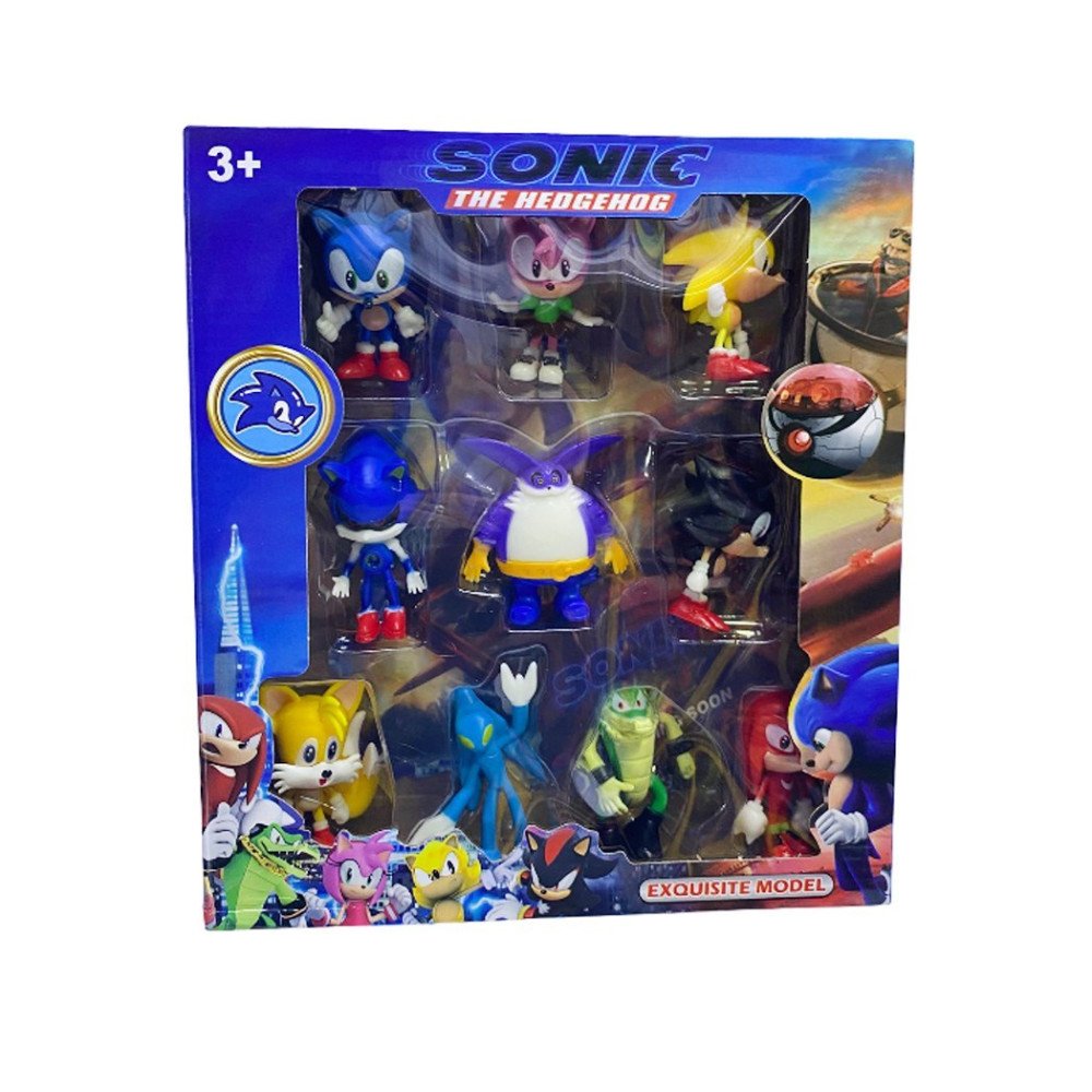 Kutulu 222-31 Snc Karakter Figür 10lu Set