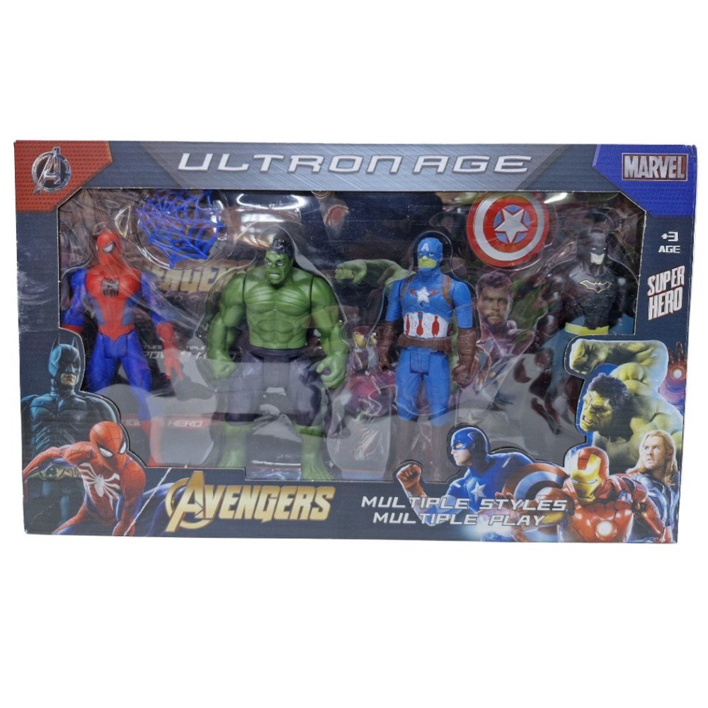 Savaşçı 2156-4 Karakterler Figür 4lü Set