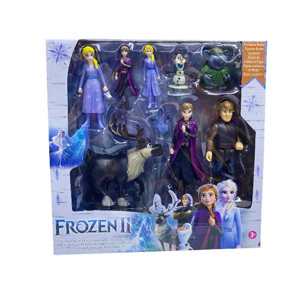 Kutulu JM2020 Karakter Buzlar Kızı Figür Set 9pcs