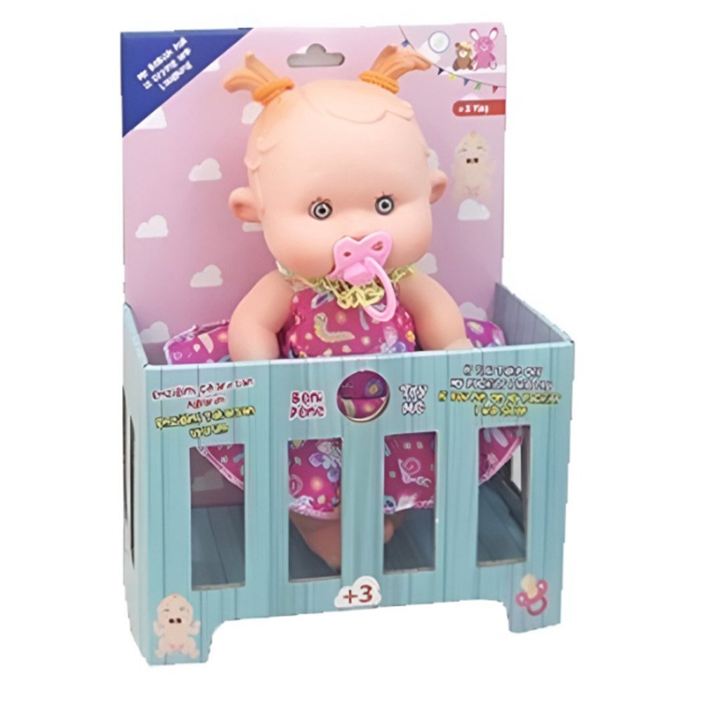 Emzikli 661433 Sesli Ağlayan Bebiş Bebek 