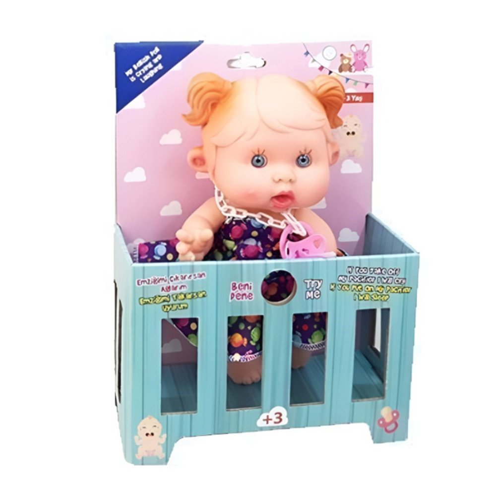 Emzikli 661433 Sesli Ağlayan Bebiş Bebek 