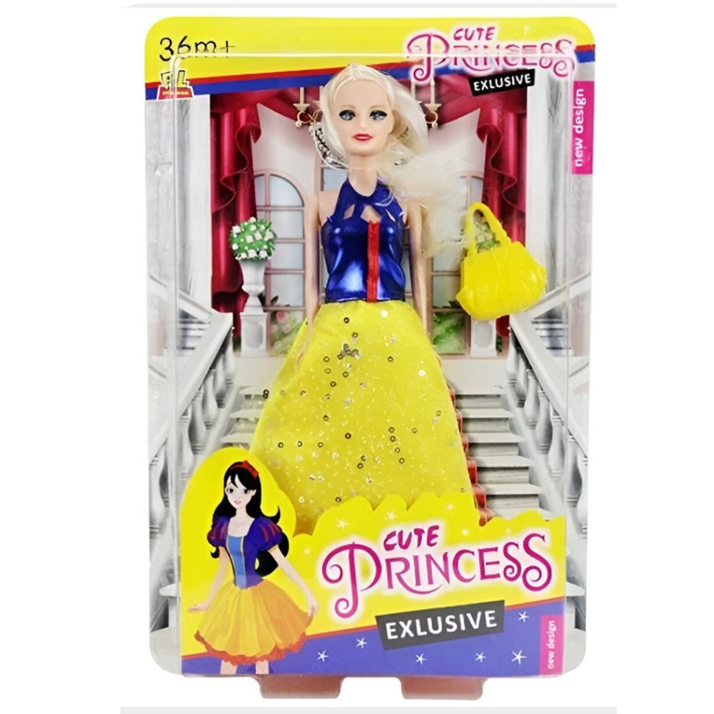 Kutulu NZM117 Prenses Bebek