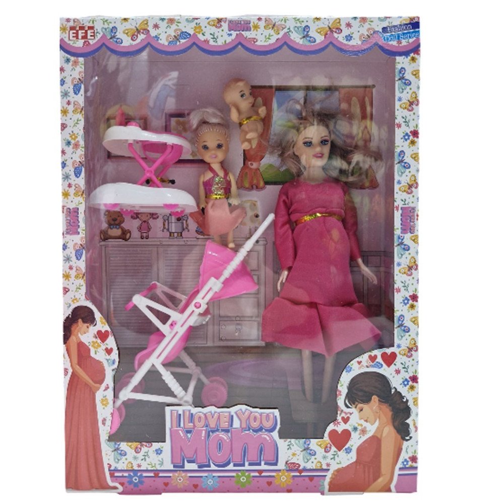 Efe 217 Hamile Mom Bebek Çocuk Arabalı 