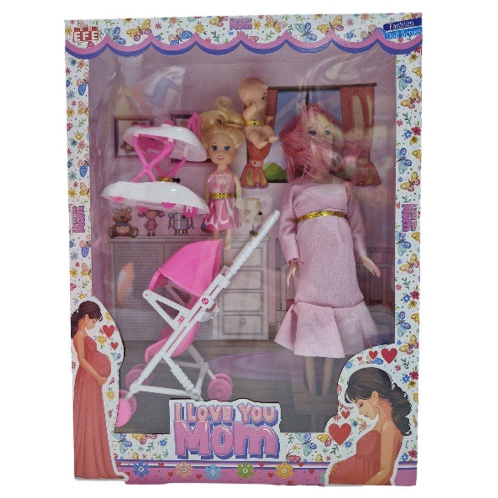 Efe 217 Hamile Mom Bebek Çocuk Arabalı 