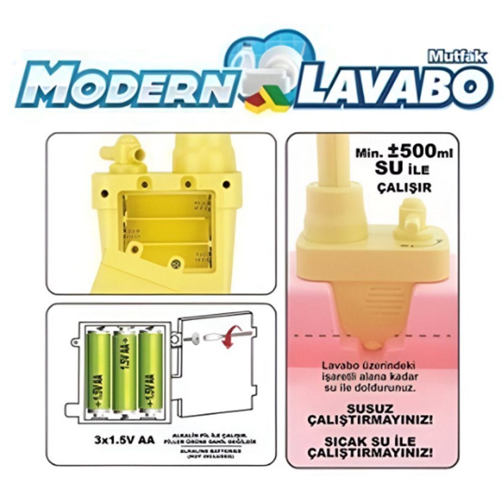 Kayyum 7020P Pilli Modern Mutfak Lavabo Pembe