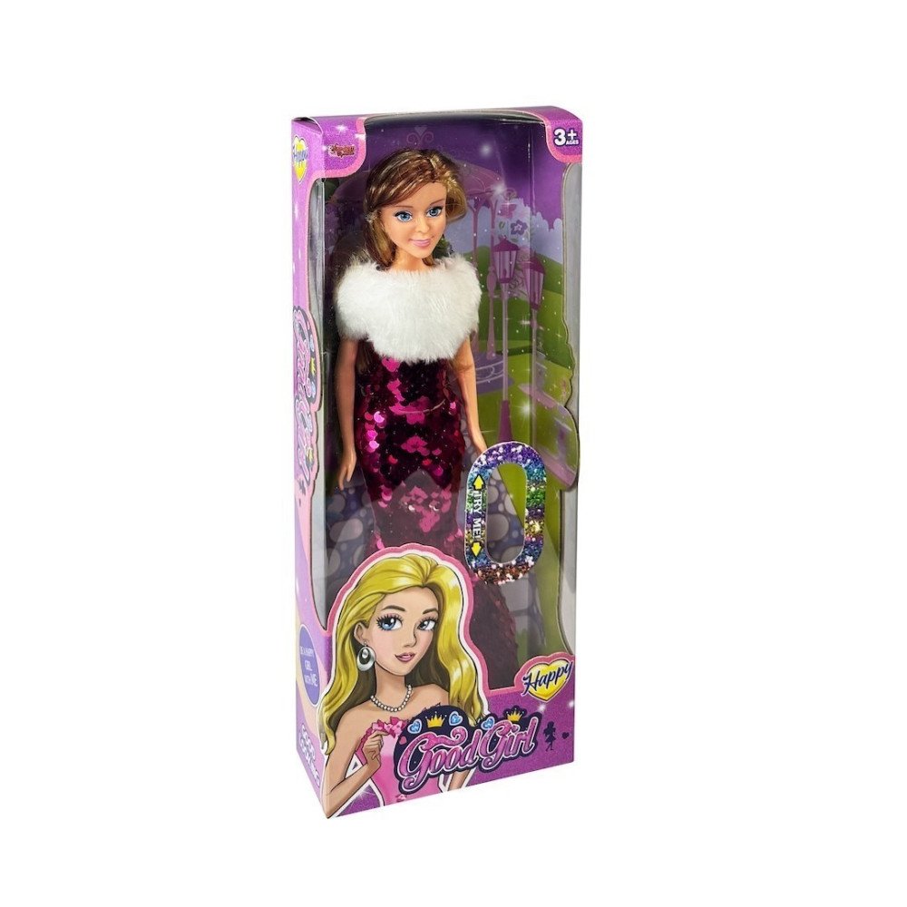 Vardem 66772 Renk Değiştiren Pullu Elbiseli Bebek 