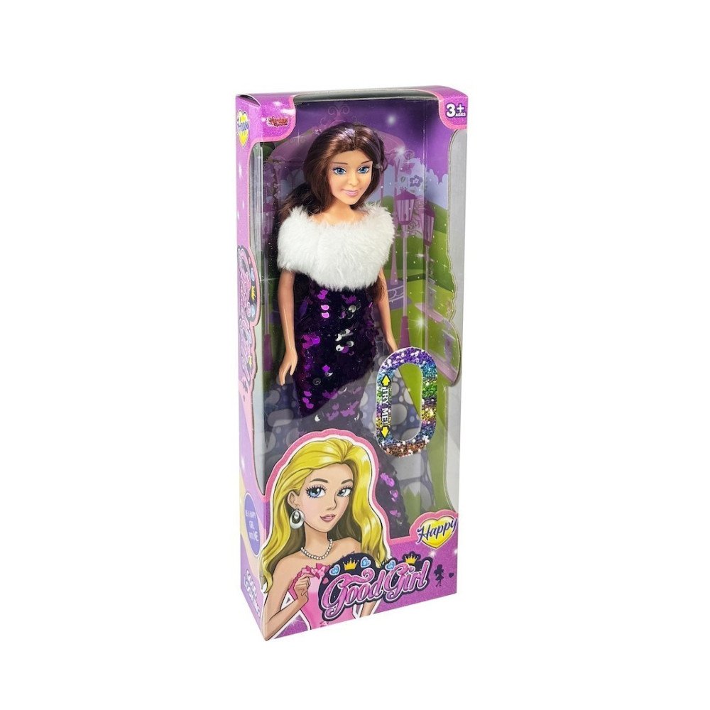 Vardem 66772 Renk Değiştiren Pullu Elbiseli Bebek 