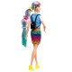 Barbie GRN81 Leopar Desenli Saçlar Bebeği