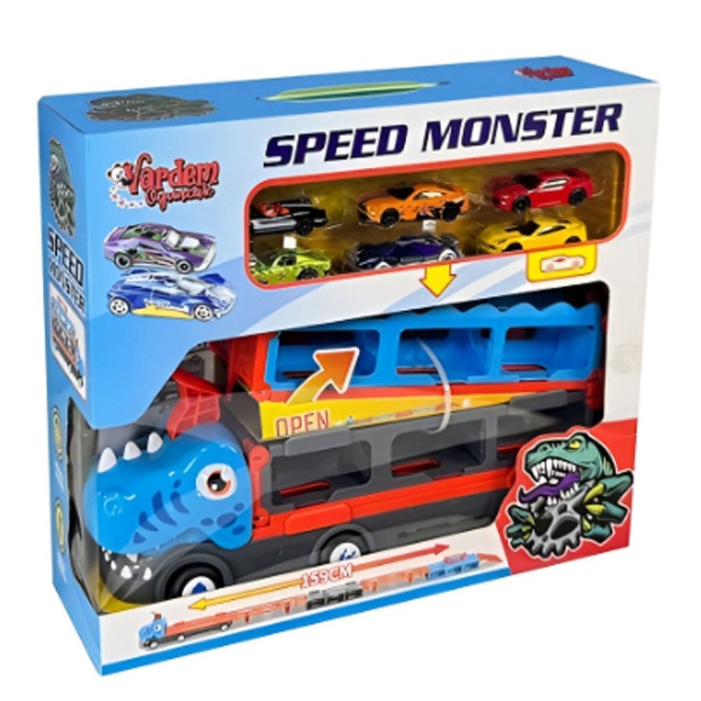 Vardem GD001 Parkurlu 6Araçlı Araba Fırlatan Tır