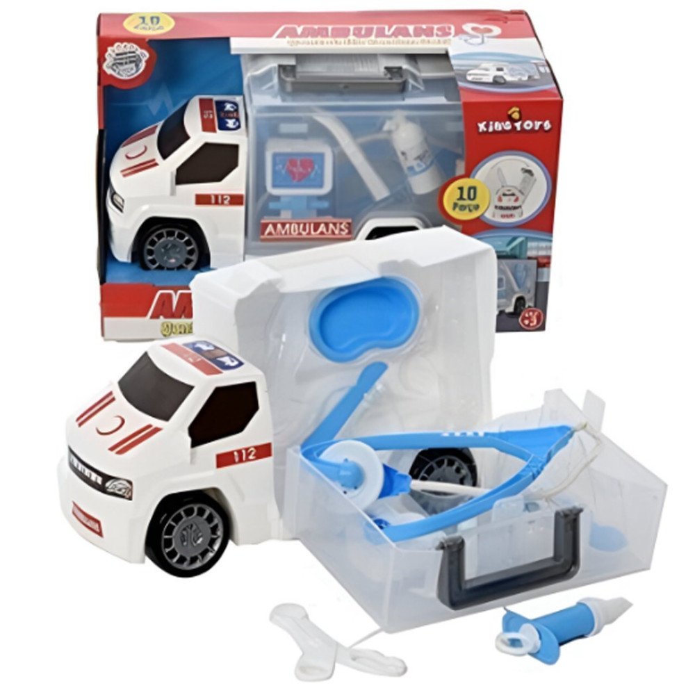 King Toys MRT66 Çantalı Ambulans Kamyon