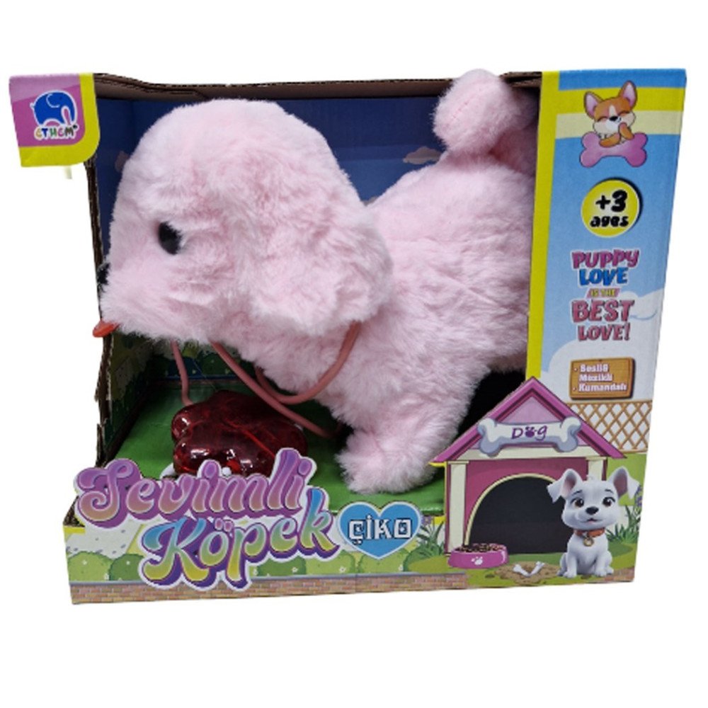 Tasmalı DOG05 Sesli Sevimli Çiko Köpek
