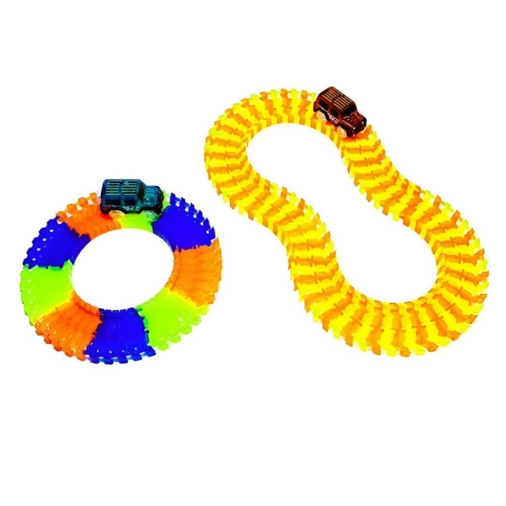 Magic Tracks 168pcs Araba Ve Parkur 8020