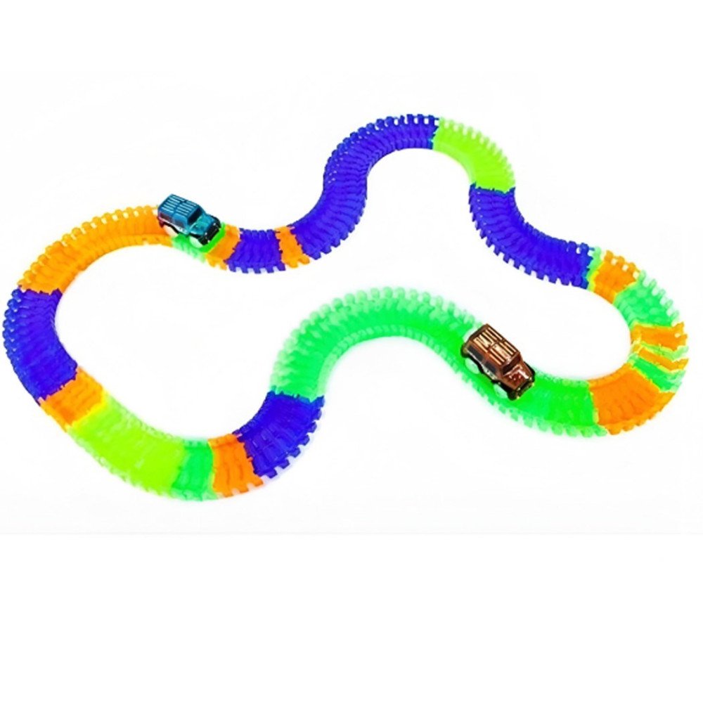 Magic Tracks 168pcs Araba Ve Parkur 8020