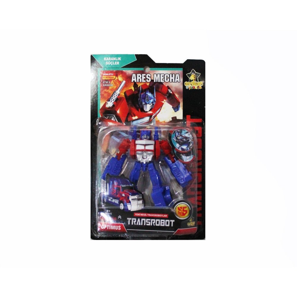 Kartela 69615 Robota Dönüşen Araba Ve Uçak Serisi