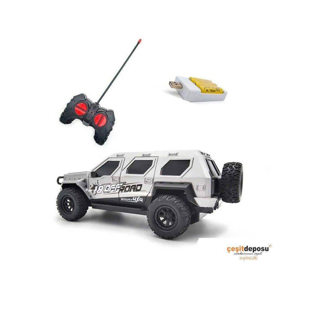Uzaktan Kumandalı H184 Jeep Kirpi Şarjlı