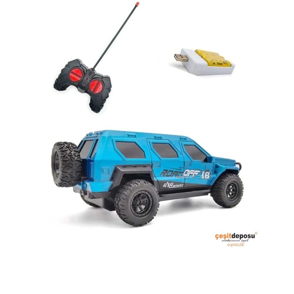Uzaktan Kumandalı H184 Jeep Kirpi Şarjlı