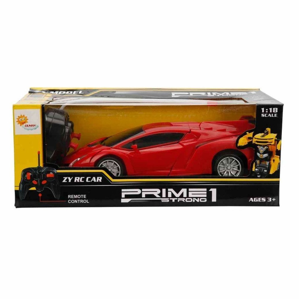 Şarjlı U/k 318-3A/4A Robota Dönüşen Araba