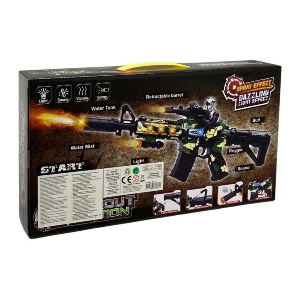 Kutulu 8461 Duman Atan Hareketli Pilli Tüfek