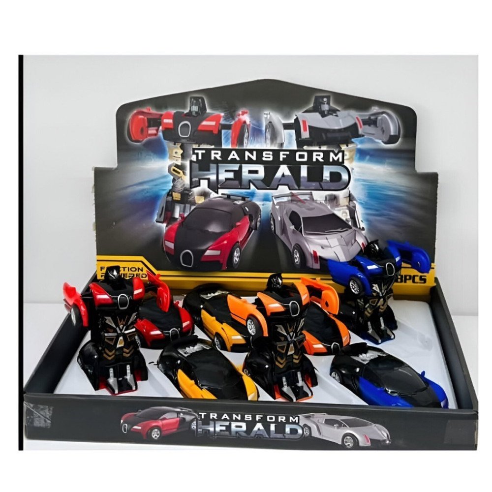 Robota Dönüşen 345 Metal Araba