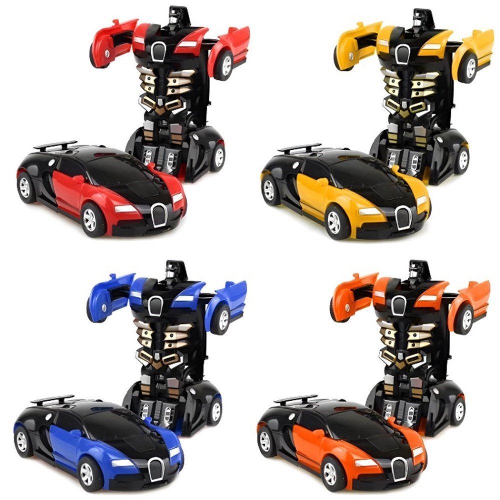 Robota Dönüşen 345 Metal Araba