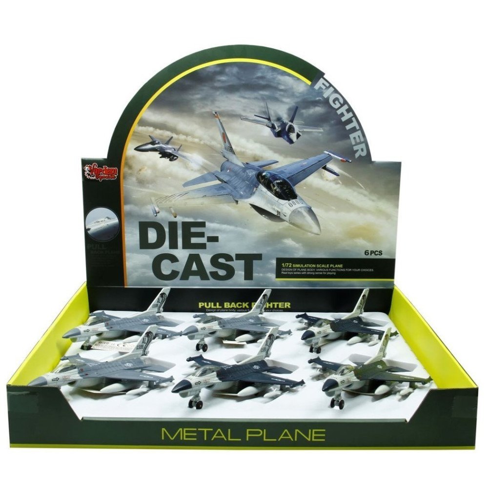 Vardem 777-16 Çek Bırak 1:72 Metal Savaş Uçağı